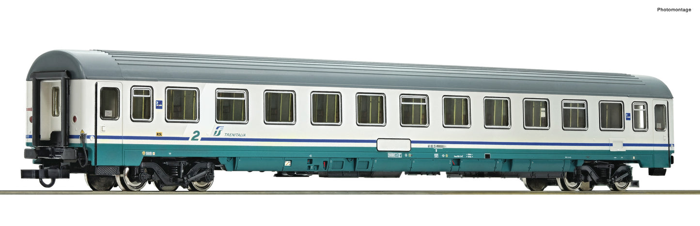 Roco HO 74285 2nd class EC coach  FS  era V DC Q4 2022 New Item