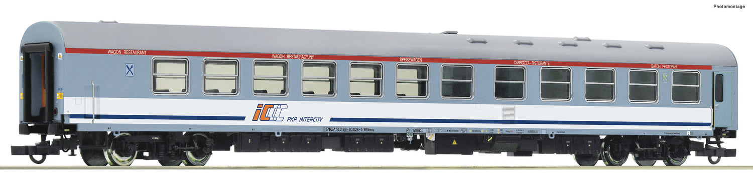 Roco HO 74823 Dining car  PKP IC  era VI DC Q4 2022 New Item