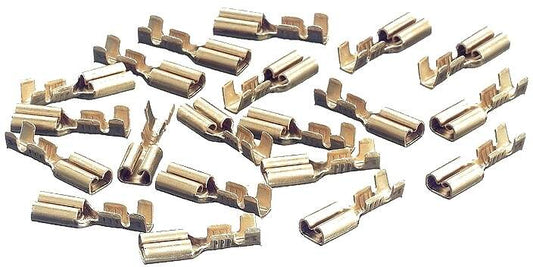 Marklin HO 74995 Marklin Flat Spade Connectors - 1/8 32mm -- For C-Track pkg(20)