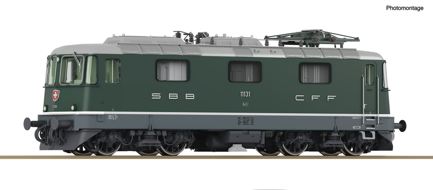 Roco HO 7500027 Electric locomotive Re 4/4 II 11131  SBB            era IV DC 2024 New Item