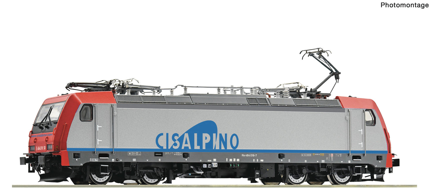 Roco HO 7500031 Electric locomotive Re48 4 018-7  Cisalpino         era V DC 2024 New Item