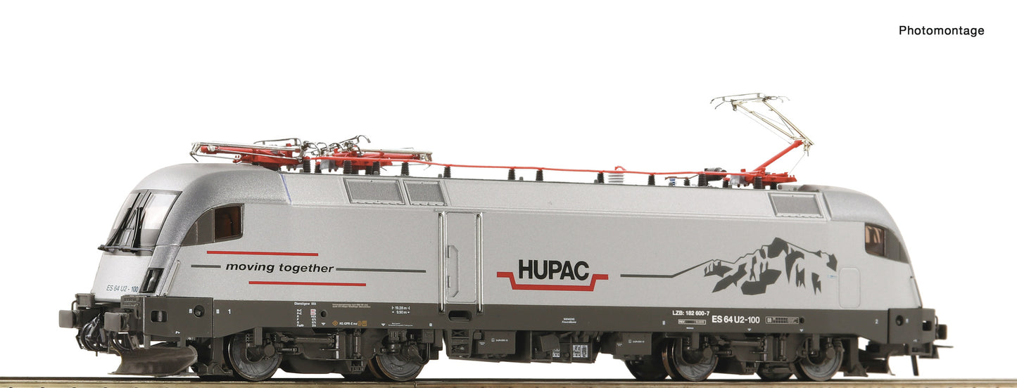 Roco HO 7500070 Electric locomotive ES 64  U2-100  HUPAC             era VI DC 2024 New Item