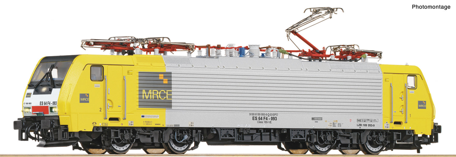 Roco HO 7510019 Electric locomotive 189 993-9  MRCE/SBB CI  era VI DCC 2023 New Item