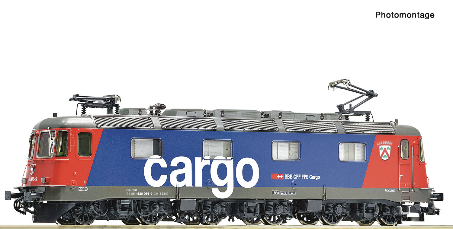 Roco HO 7510033 Electric locomotive Re62 0 086-9  SBB Cargo         era VI DC 2024 New Item