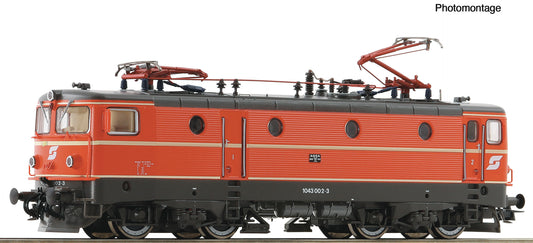 Roco HO 7510072 Electric locomotive 1043 002-3 ÖBB era V DC 2024 New Item