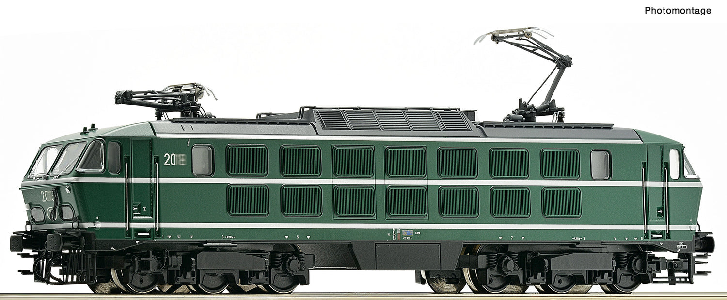 Roco HO 7520004 Electric locomotive Reeks 20  SNCB  era 4,5 AC 2023 New Item