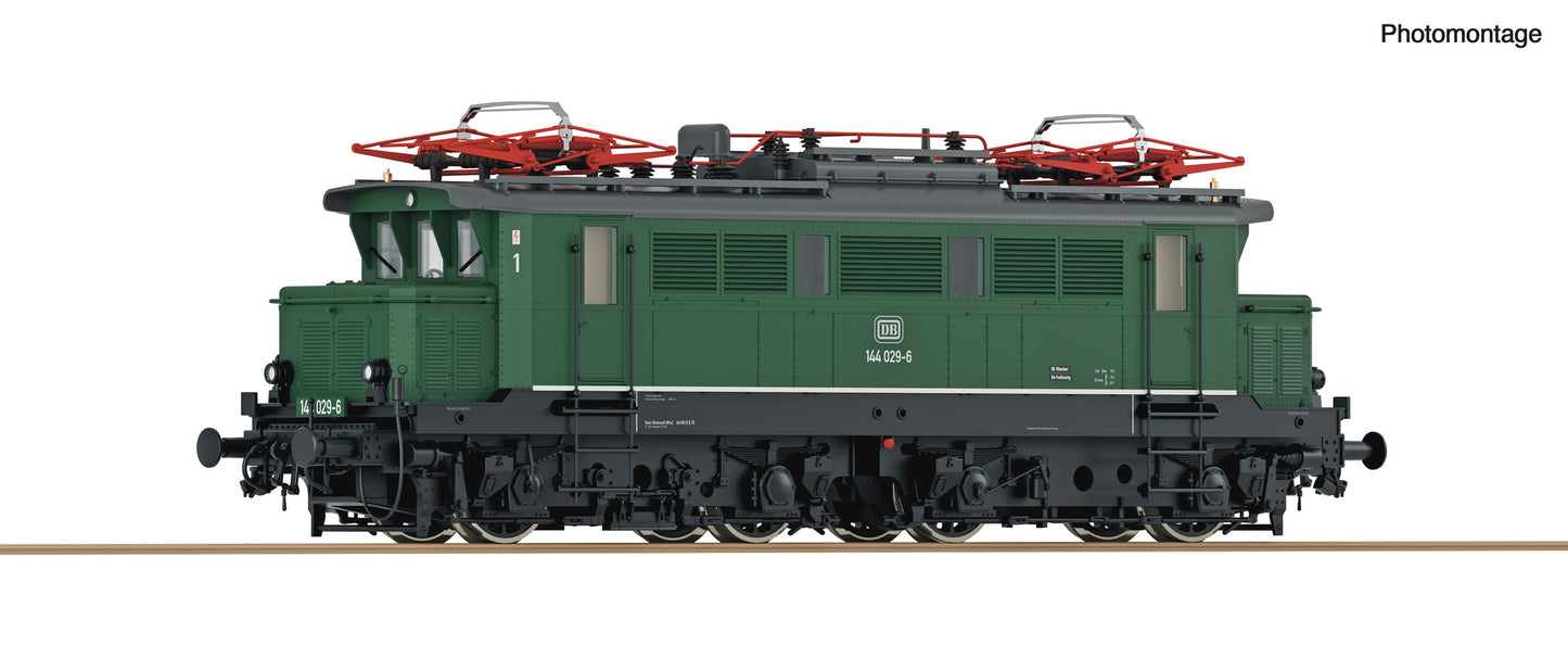 Roco HO 7520078 Electric locomotive class  144  DB                  era IV AC Sound 2024 New Item