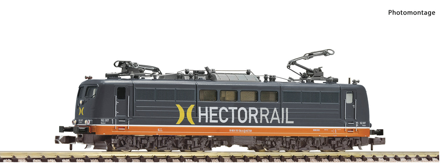 Fleischmann N 7560021 Electric locomotive 162.0 07  Hector Rail            era VI DC 2024 New Item