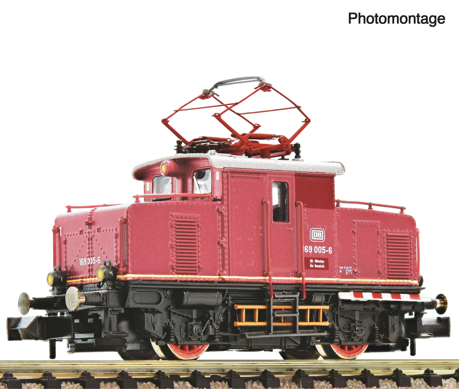 Fleischmann N 7560022 Electric locomotive 169 05-6 DB era IV DC
