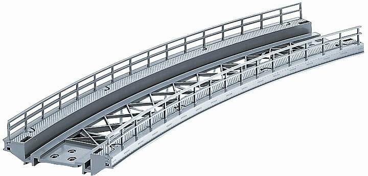 Marklin HO 7569 K Track Accessories -- Bridge Ramp 16-3/4 42.5cm Radius