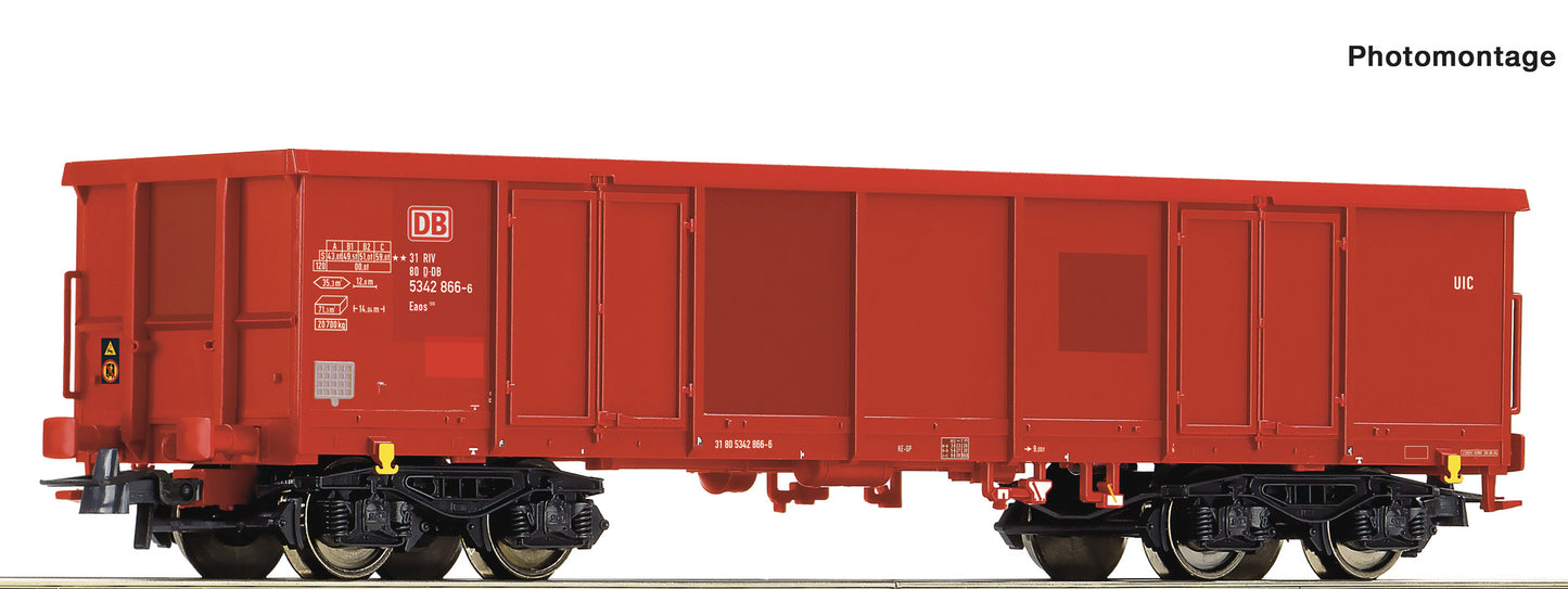 Roco HO 75859 Open freight wagon  DB AG  era V DC 2023 New Item