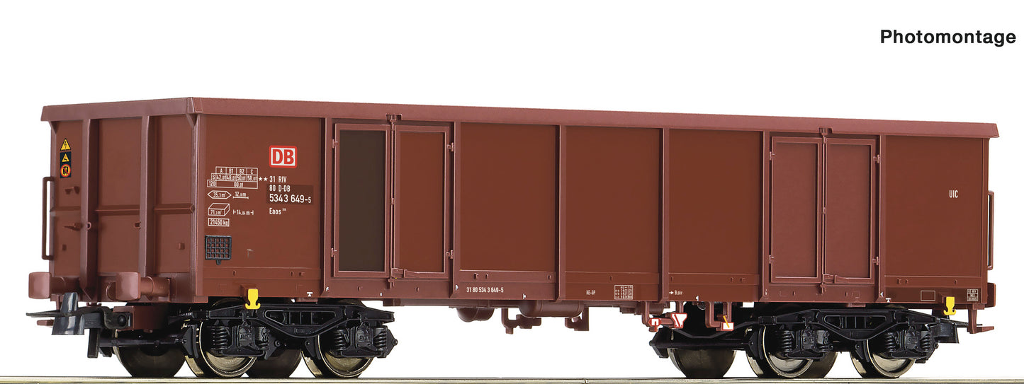 Roco HO 75863 Open freight wagon  DB AG  era V DC 2023 New Item