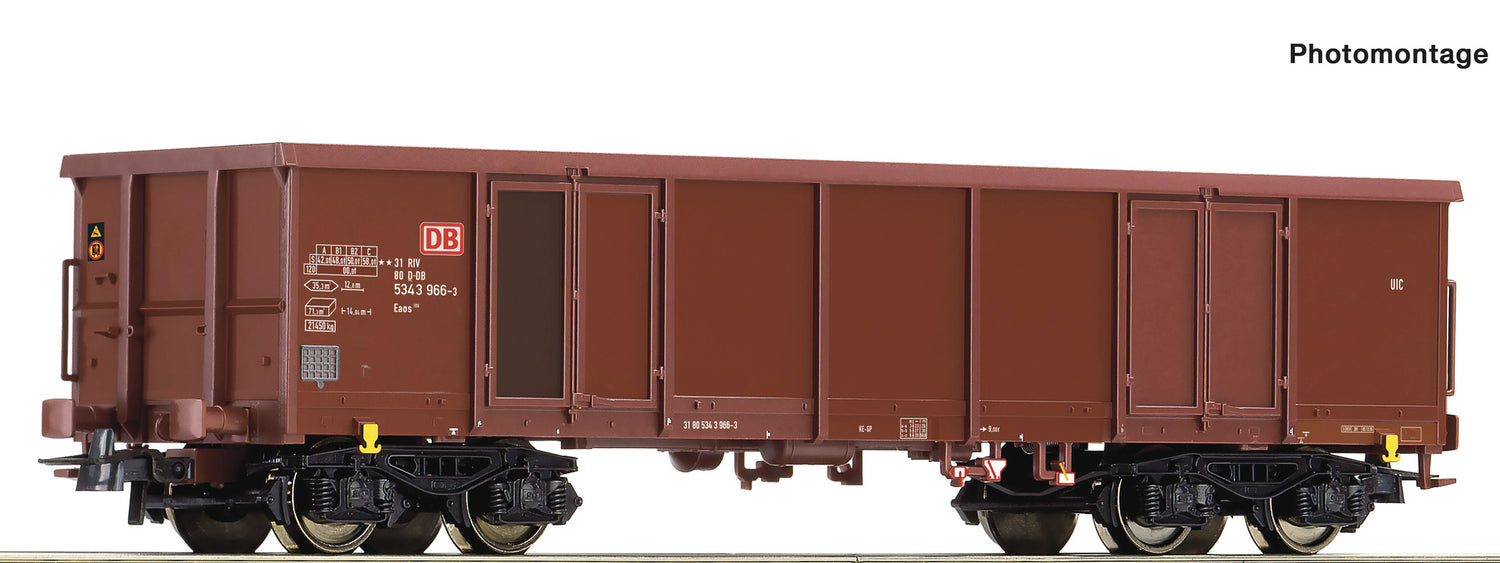 Roco HO 75864 Open freight wagon  DB AG  era V DC 2023 New Item
