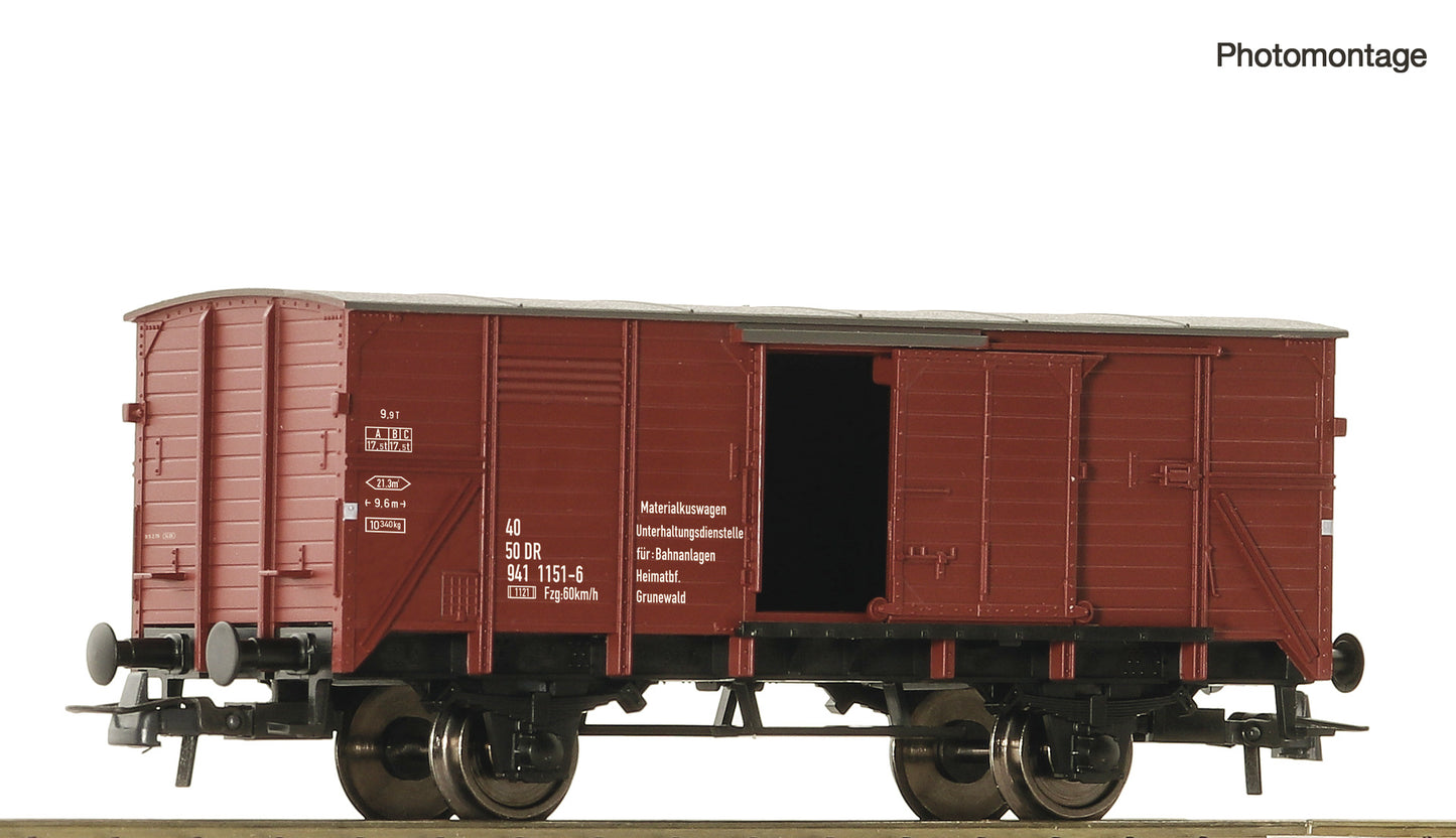 Roco HO 76315 Material through coach  DR                          era IV DC 2024 New Item