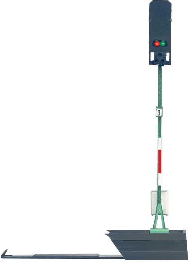 Märklin H0 Signal 76491 – DB Mfx Digital Block Light Main Signal, 1:87 Scale, AC, Original Packaging – NEW