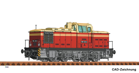 Roco HO 78259 Diesel locomotive class 106  DR  era IV AC Q4 2022 New Item