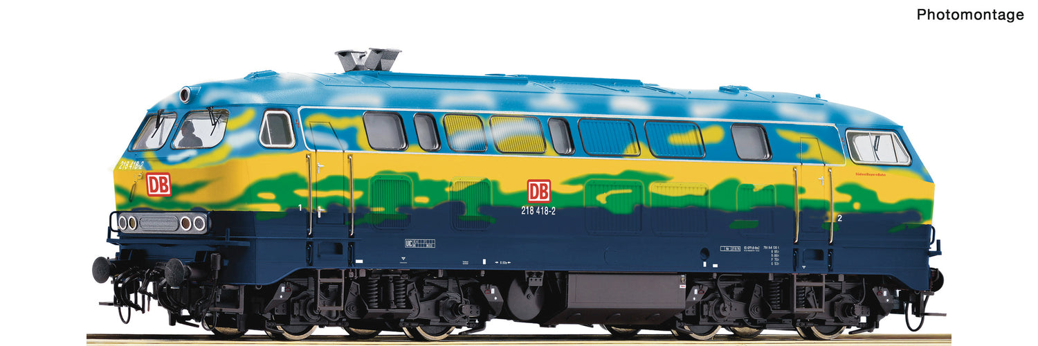 Roco HO ~AC  78758 ~AC Diesel locomotive 218 418-2 2021 New Item