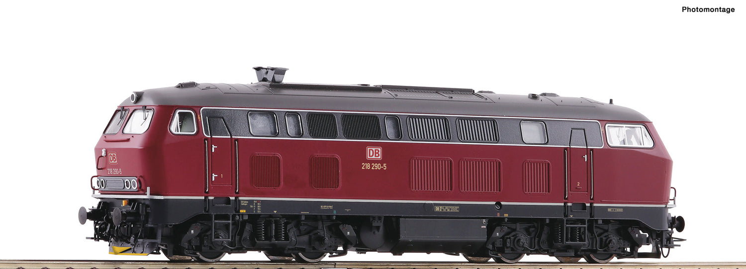Roco HO 78772 Diesel locomotive 218 290-5  DB AG  era V AC 2023 New Item
