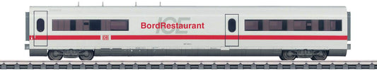Marklin HO 78792 Bord Restaurant Class 402 ICE Train Extension Set - 3-Rail AC -- German Railroad DB AG Bord Restaurant Diner w/6 C-Track Straight Sections