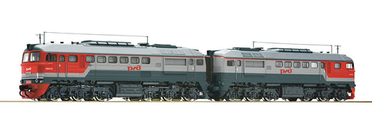 Roco HO 79793 Diesel locomotive 2M62-0064  RZD  era VI AC Q1 2022 New Item
