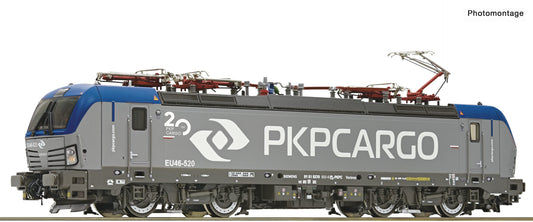 Roco HO 79800 Electric locomotive EU46-520  PKP Cargo  era VI AC Q3 2022 New Item