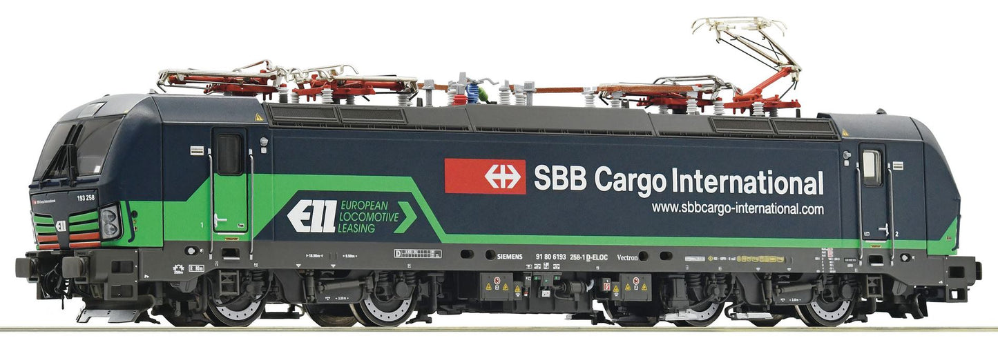 Roco HO ~AC  79955 Electric locomotive 193 258-1 SBB Cargo International 2021 New Item