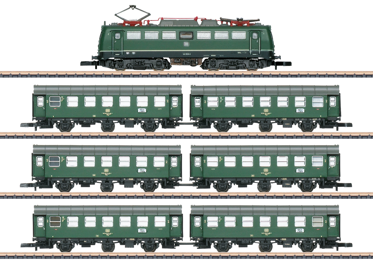 Marklin Z 81304 DB EP Long-Distance Train Set. IV  Fall 2023 New Item