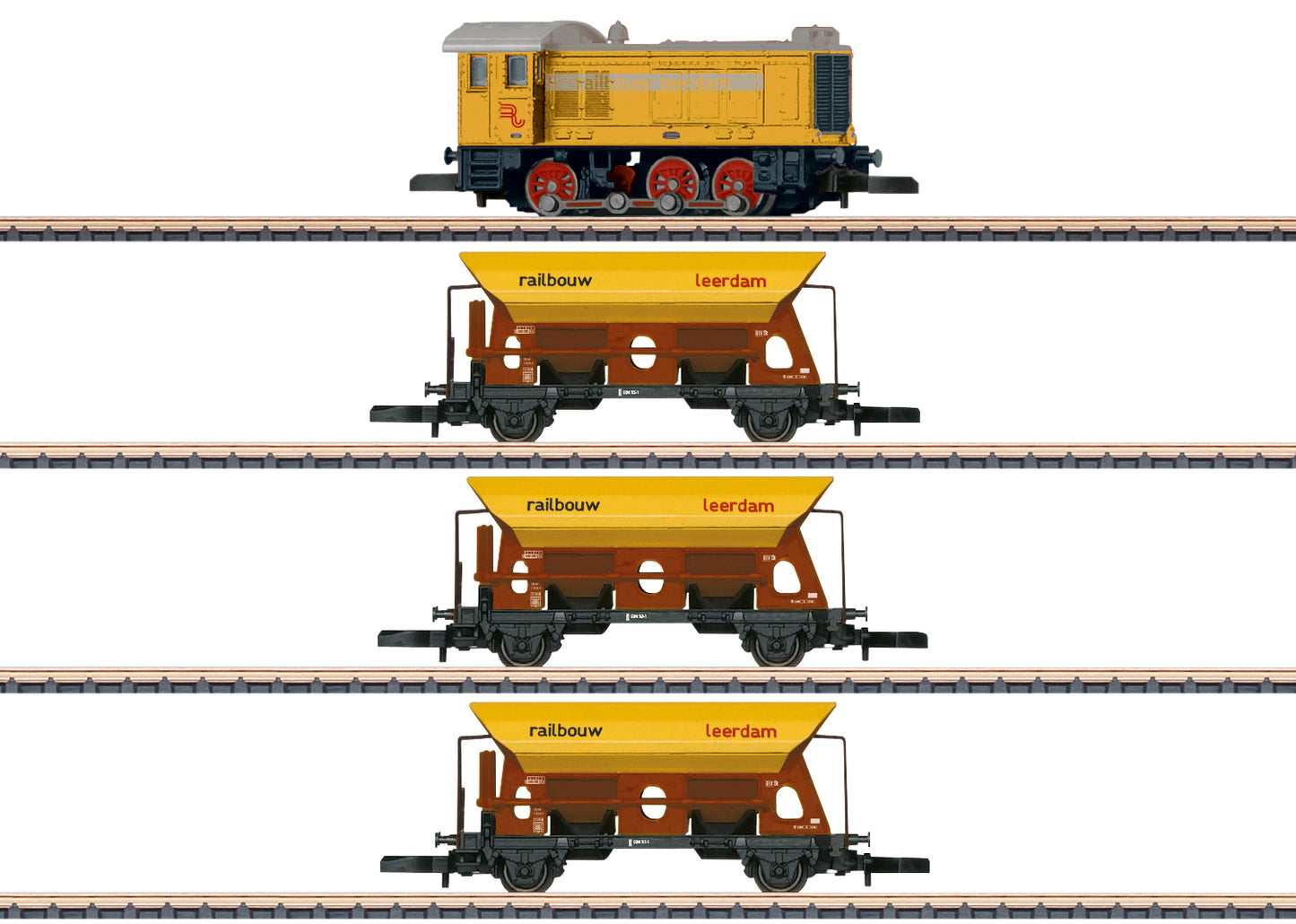 Marklin Z 81771 Train Set with a Railbouw Leerdam V 36 DB  Summer 2023