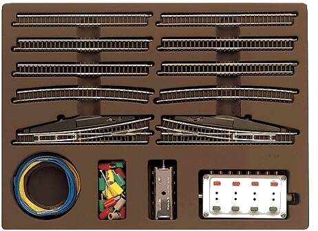 Marklin Z 8191 E Extension Set w/Electric Turnouts