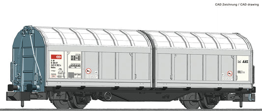 Fleischmann N 826253 Sliding wall wagon SBB Cargo 2021 New Item