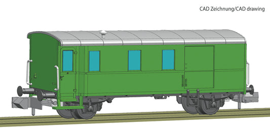 Fleischmann N 830150 Goods train baggage wagon  DB  era IV DC Q2 2022 New Item