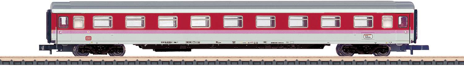 Marklin Z 87340 Eurofima-Express Train Car Set DB EP. V