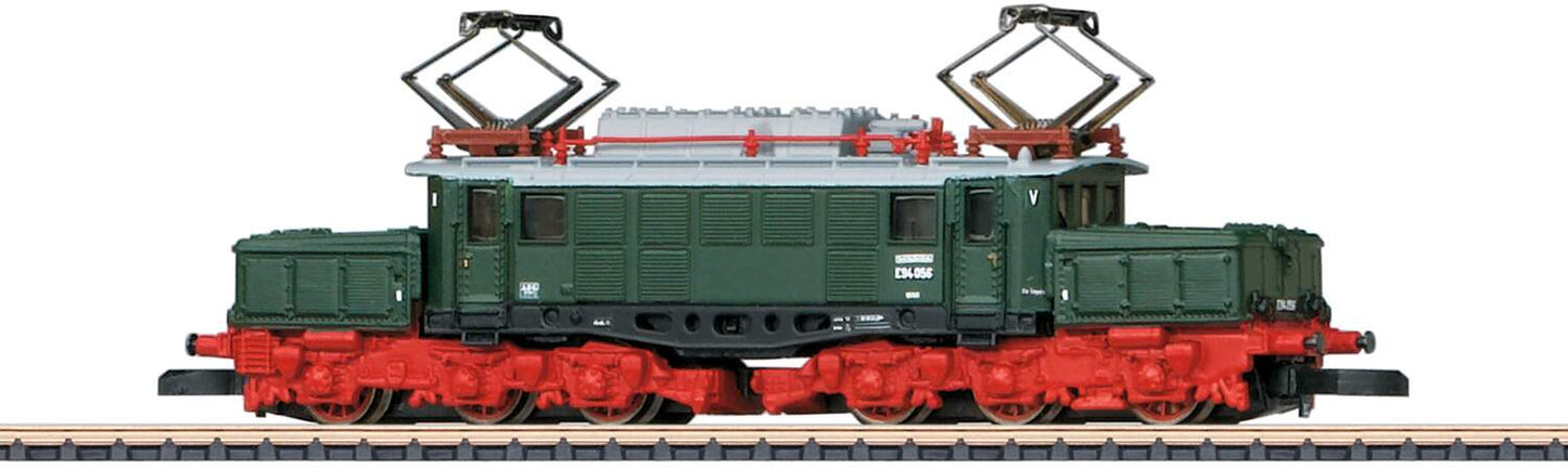 Marklin Z 88227 Class E 94 Electric - Standard DC -- German Railroad DB AG E 94 056 (Era VI, green, red, Museum Scheme)