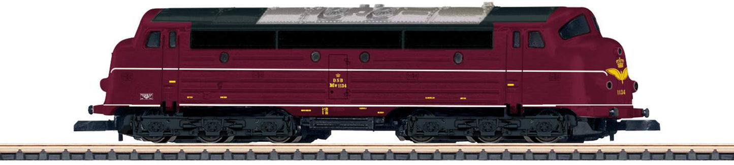 Marklin Z 88637 Diesel Locomotive Reihe MV DSB EP. IV