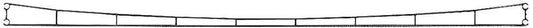 Marklin Z 8922 Catenary -- Wire 6-1/2 pkg(10)