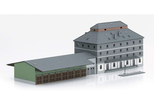 Marklin Z 89705 Raiffeisen Warehouse with Market -- Laser-Cut Kit