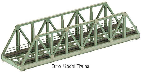 Marklin Z 89759 Single-Track Girder Bridge -- Laser-Cut Card Kit