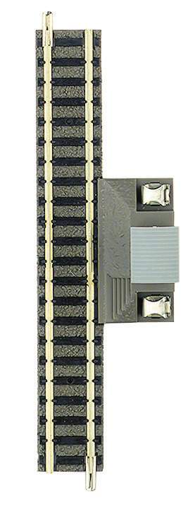 Fleischmann N 9108 Straight track, power feed track, with interference suppressor, length 111 mm