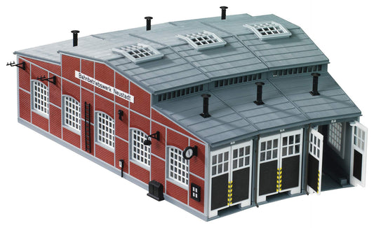 Fleischmann N 9475 Locomotive roundhouse (kit)