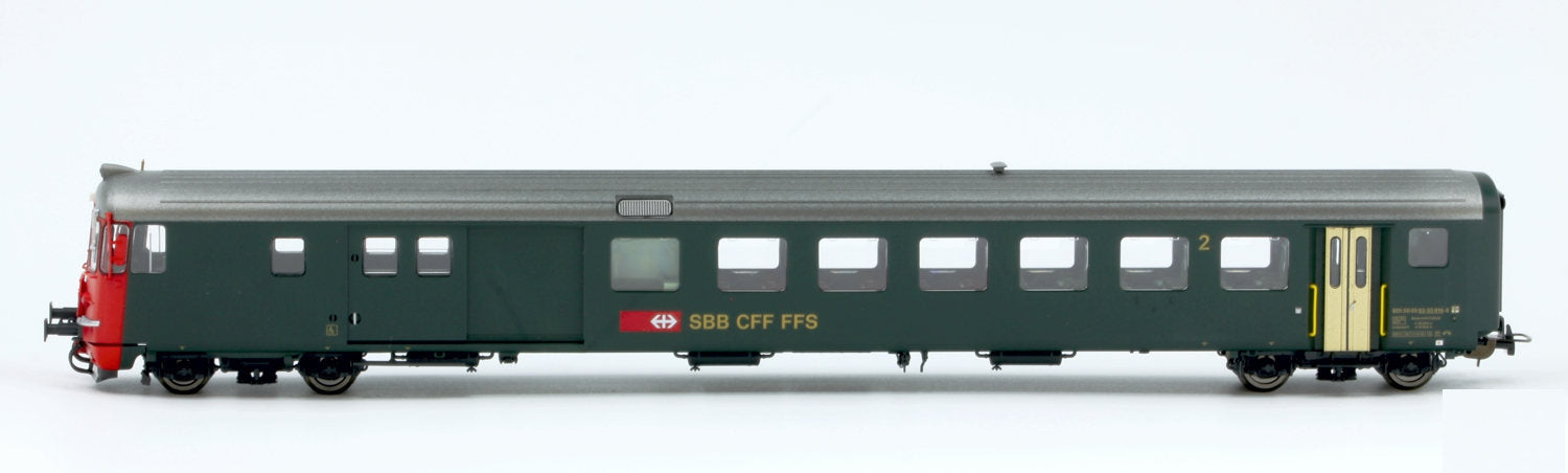 Piko HO 96836 Rbe 4/4 Railcar & Cab Car SBB Seetal IV Sound
