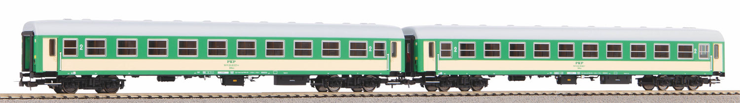 Piko HO 97303 2 pc. Passenger car set PKP IC VI #2 2022 New Item