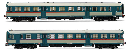 Lima HO HL2653 Expert FS, 2-unit Diesel Railcars ALn 668 1900 original livery, motorized unit + dummy, period V
