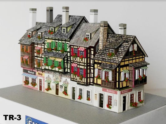 EMTZ TR3 TR3 Built-up Village Street Block B 4 x 11cm (1.57 x 4.33)
