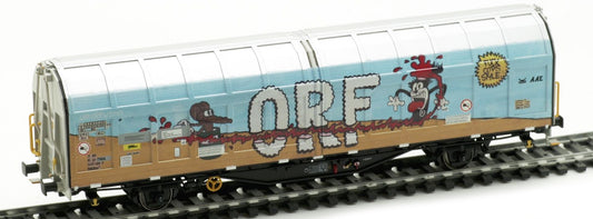 ALBERT MODELL HO AM245034 Hbbillns TWA Sliding Wall Cart, Ep.VI, Graffiti Edition Novelty 2022