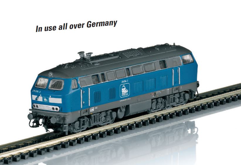 TRIX N 16824 TOY FAIR 2022 Diesel Locomotive BR 218 